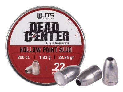 JTS Dead Center Precision Hollowpoint Slugs .25 Cal, 43.06gr, 130ct - Caliber 0.25