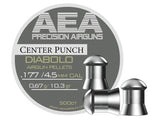 AEA Precision Center Punch Diabolo .30 Cal, 66.2gr, 100ct - Caliber 0.30