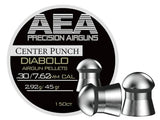 AEA Precision Center Punch Diabolo .25 Cal, 33.9gr, 300ct - Caliber 0.25