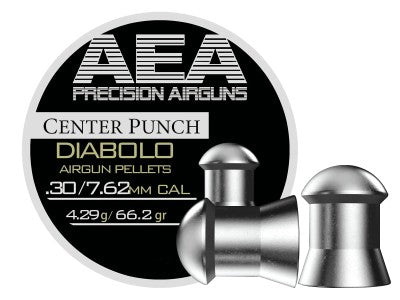 AEA Precision Center Punch Diabolo .35 Cal, 79.77gr, 100ct - Caliber 0.357