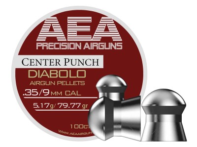 AEA Precision Center Punch Diabolo .22 Cal, 21.9gr, 350ct - Caliber 0.22