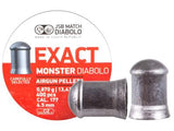 JSB Exact Jumbo Monster Light .22 Cal, 20.83 Grains, Domed, 200ct - Caliber 0.22