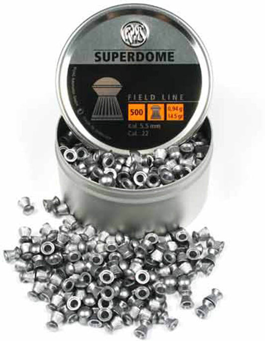 RWS Superdome .22 Cal, 14.5 Grains, Domed, 500ct - Caliber 0.22