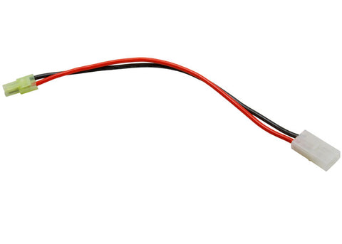 Airsoft Battery Adapter Large Tamiya Female to Mini Male Tamiya