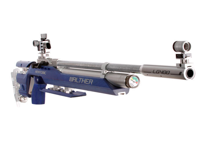 Walther LG400 Anatomic air rifle with large right-hand grip - Caliber 0.177 - FPS 570
