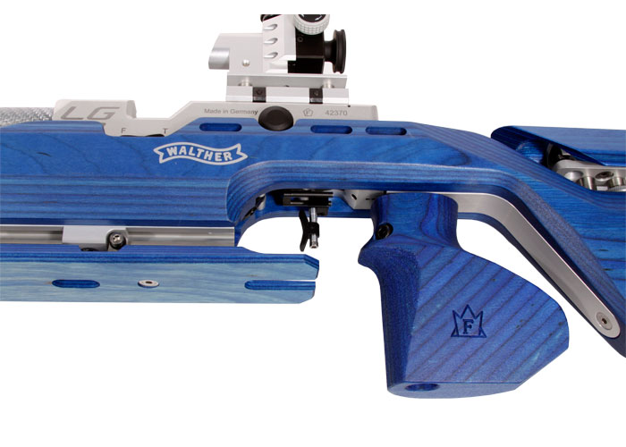 Walther LG400 Anatomic air rifle with large right-hand grip - Caliber 0.177 - FPS 570