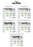 Air Venturi Alpha Air Rifle, Compact Tube, .22 Cal - Caliber 0.22 - FPS 900