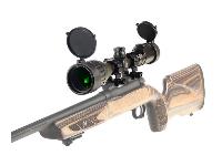 Leapers UTG 3-9x50 AO True Hunter Rifle Scope, EZ-TAP, Illuminated Mil-Dot Reticle, 1/4 MOA, 1" Tube, See-Thru Weaver Rings