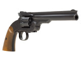 Barra Schofield No.3 Aged CO2 BB Revolver, Full Metal - Caliber 0.177 - FPS 445