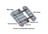 UTG 11mm (3/8") Dovetail to Weaver Adapter, 2pcs