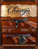 Thompson M1928 Full-Metal Airsoft Submachine Gun - Caliber 0.24 - FPS 465