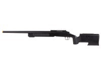 ASG M40A3 Spring Airsoft Sniper Rifle, Black - Caliber 0.24 - FPS