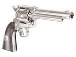 John Wayne Colt CO2 Pellet Revolver, Nickel - Caliber 0.177 - FPS 380