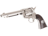 John Wayne Colt CO2 Pellet Revolver, Nickel - Caliber 0.177 - FPS 380