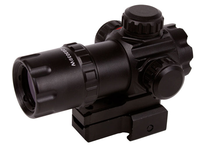 1x26mm ITA Red-Green Dot Sight, 4 MOA Dot, 30mm Tube, Quick-Detach Low Picatinny Mount & Riser