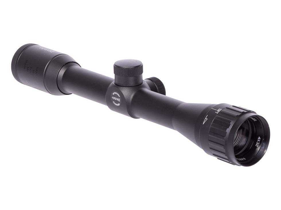 Hawke Sport Optics 4X32 AO Sport HD Rifle Scope, Mil-Dot Reticle, 1/4 MOA, 1" Tube