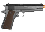 Colt 1911 CO2 Blowback Airsoft Pistol, Full Metal - Caliber 0.24 - FPS 344