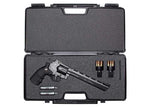 ASG Dan Wesson Revolver Case With Logo, Plastic, Black, 3.3"x9"x18"