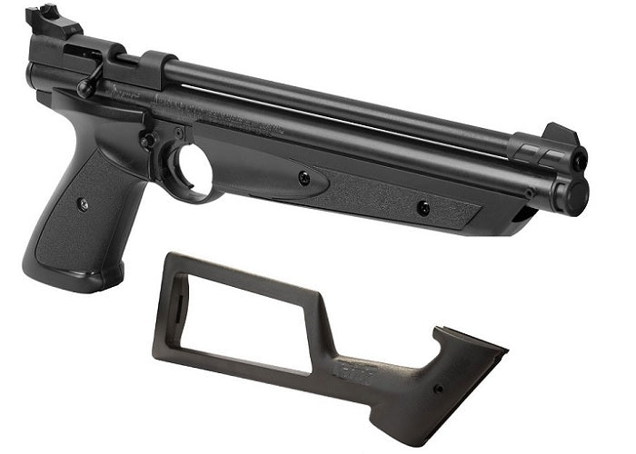 Crosman P1322 With Shoulder Stock, Black - Caliber 0.22 - FPS 460