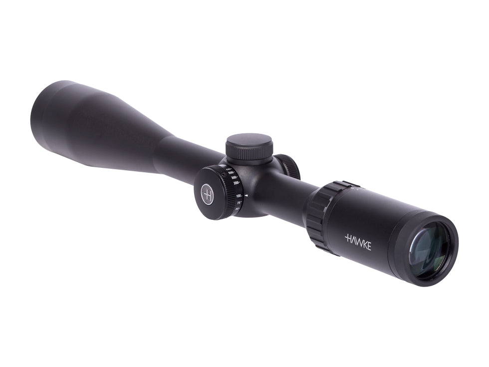 Hawke Optics 6-24x44 AO Varmint Rifle Scope, 1/2 Mil-Dot Reticle, 1/4 MOA, 1" Tube