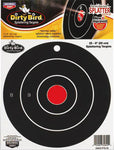 Birchwood Casey Dirty Bird Bullseye Targets, 8&quot; Round, 25ct