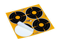Allen Company EZ Aim Splash 3" Bullseye Target, 12 Sheets, 48ct