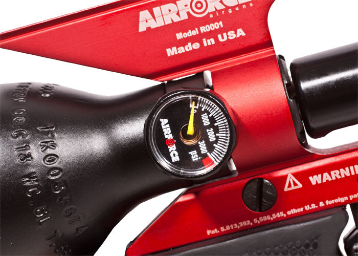 AirForce Talon SS PCP Air Rifle, Spin-Loc, Red - Caliber 0.25 - FPS 665