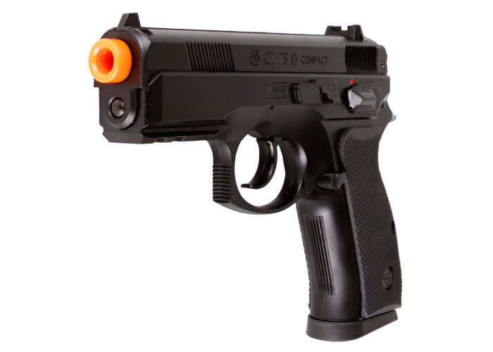 ASG CZ 75D Compact Spring Airsoft Pistol - Caliber 0.24 - FPS 310
