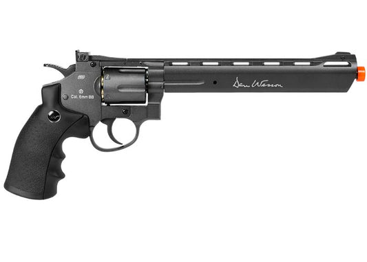 Dan Wesson 8" CO2 Airsoft Revolver, Grey - Caliber 0.24 - FPS 426