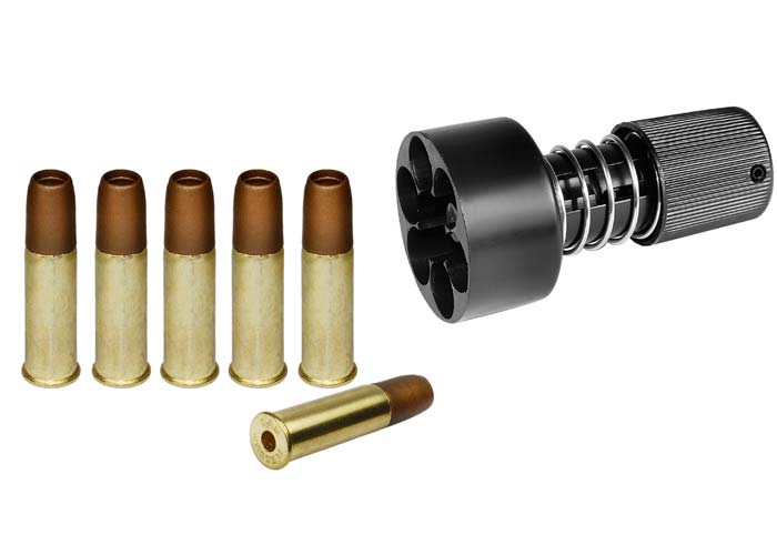 Dan Wesson ASG BB Speedloader & Airsoft Revolver Shells, 6ct