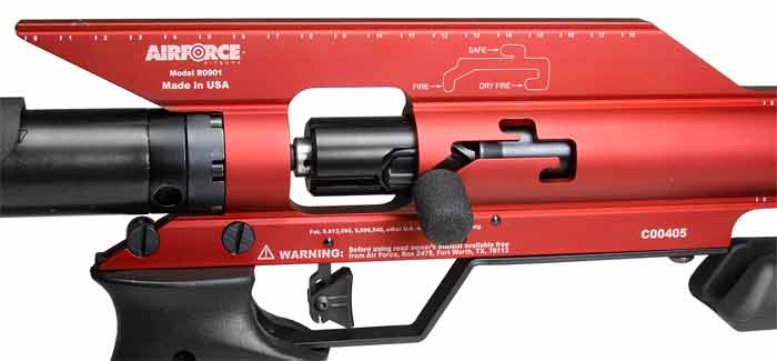 AirForce Edge, Front Sight Only - Caliber 0.177 - FPS 530