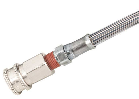 AirForce Scuba Tank Adapter, DIN Connector, Steel Hose