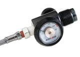 AirForce Scuba Tank Adapter, DIN Connector, Steel Hose