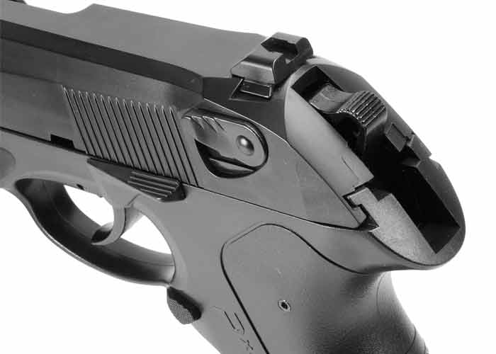 Beretta Px4 Storm Spring Airsoft Pistol, Black - Caliber 0.24 - FPS 260