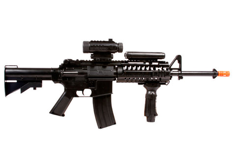 Firepower F4-D Full-Automatic AEG Airsoft Rifle - Caliber 0.24 - FPS 200