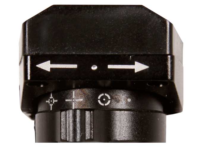 CenterPoint Optics 32mm Open Reflex Sight, 4 Red/Green Reticles, 1 MOA, Weaver Mount