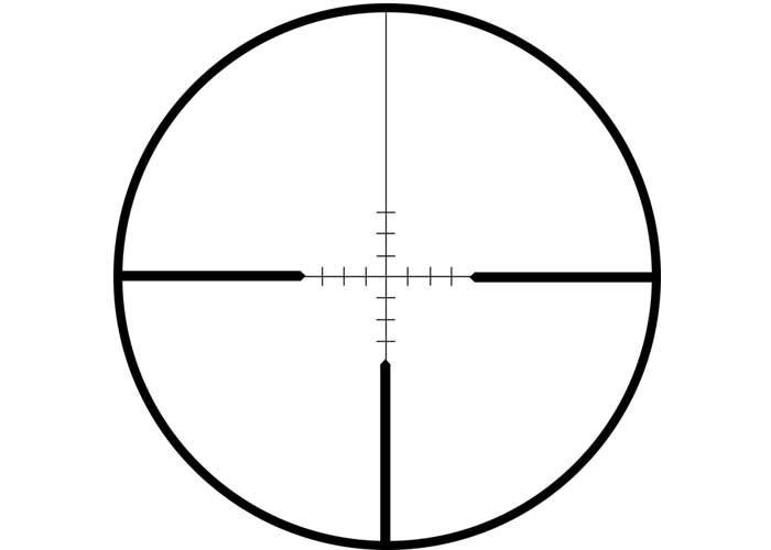 CenterPoint AR22 Series 4x32 Duplex Reticle Rifle Scope, 3/8" Rings