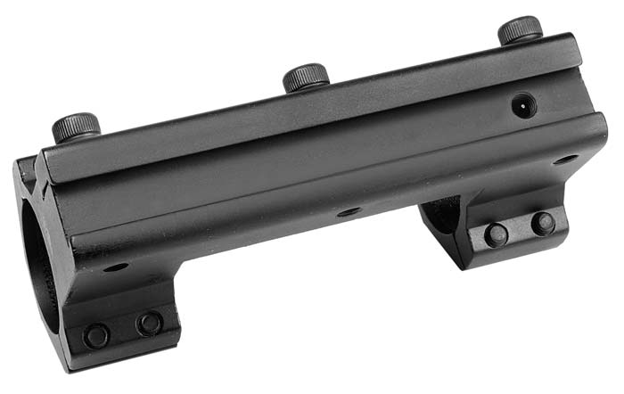 CenterPoint 1-Pc Mount, 1" Rings, High, 3/8" Dovetail, 4 Screws/Cap