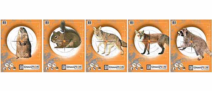 Champion Critter Series Targets, 11x14  - 10pk