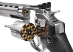 Dan Wesson 6" CO2 Pellet Revolver, Silver - Caliber 0.177 - FPS 426