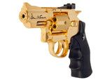 Dan Wesson CO2 BB Revolver, Gold, 2.5" - Caliber 0.177 - FPS 318