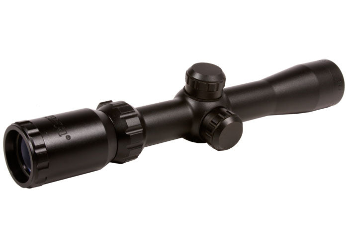 BSA 2-7x28 Edge Pistol Scope, Duplex Reticle, 1/4 MOA, 1" Tube