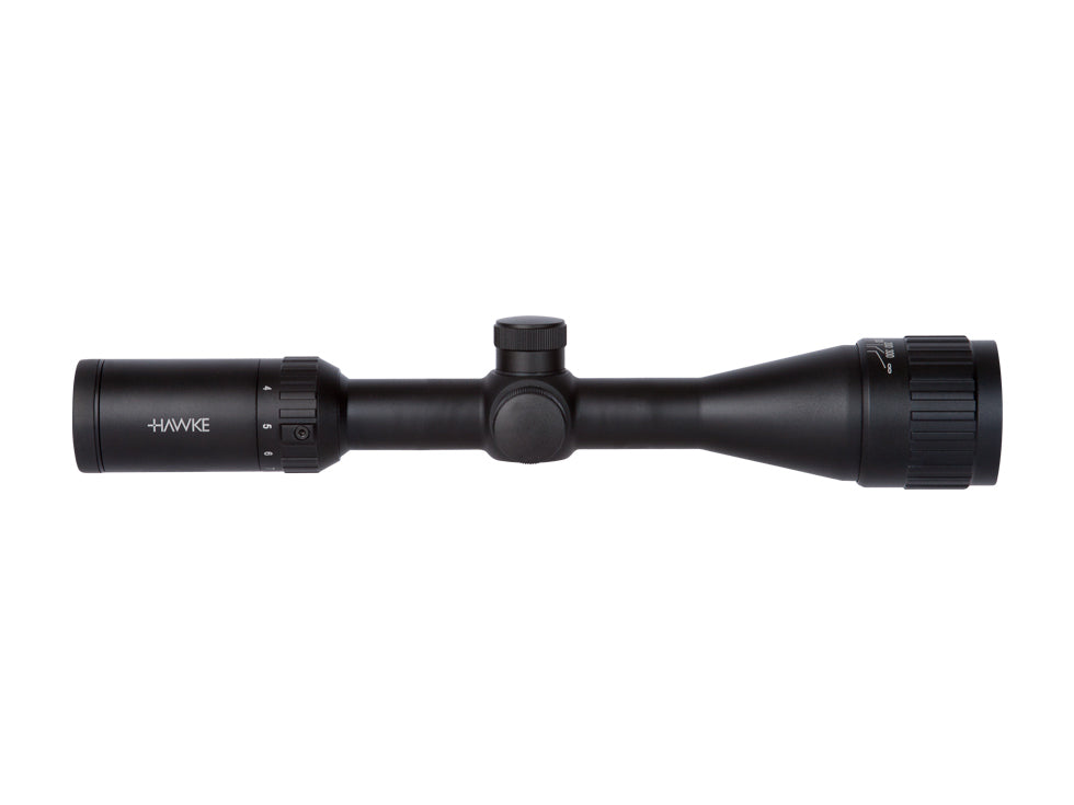 Hawke Sport Optics Vantage 3-9x40 AO Rifle Scope, Ill. Mil-Dot Center Reticle, 1/4 MOA, 1" Mono-Tube
