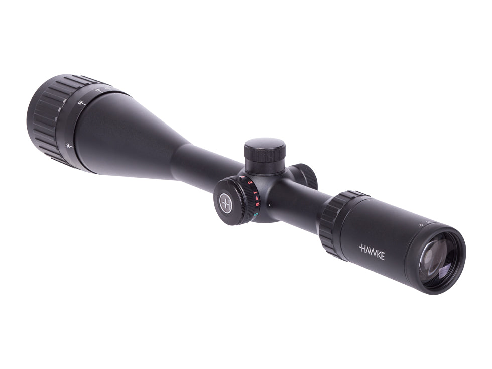 Hawke Sport Optics Vantage 4-16x50 AO Rifle Scope, Ill.  Mil-Dot IR Reticle, 1/4 MOA, 1" Mono-tube