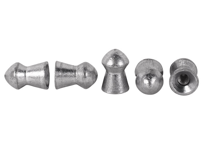 H&N Baracuda Match, .22 Cal (5.52mm), 21.14 Grains, Round Nose, 200ct - Caliber 0.22