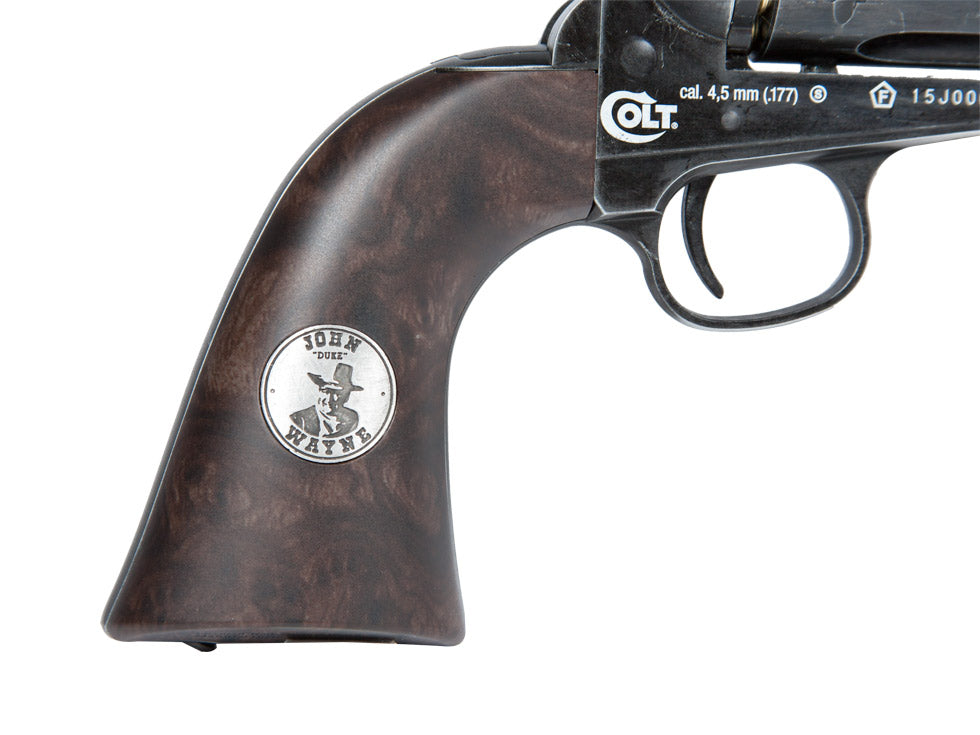 Duke Colt CO2 Pellet Revolver, Weathered - Caliber 0.177 - FPS 380