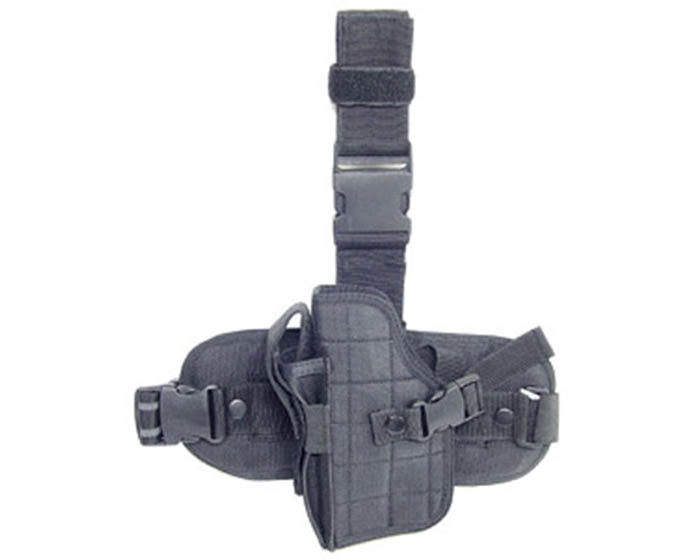 UTG Special Operations Universal Tactical Black Leg Holster, Left Handed
