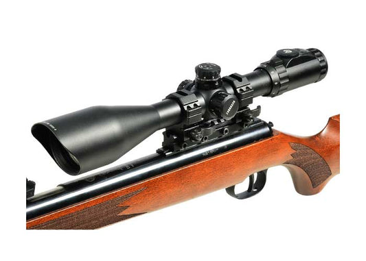UTG Drooper Scope Rail, 11mm-to-Weaver Adapter, Compensates for Droop & Stops Scope Shift