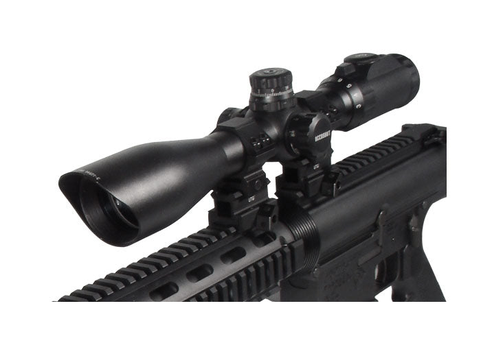 UTG 3-Slot Medium-Profile Compact Riser Mount, 0.83" High, Black