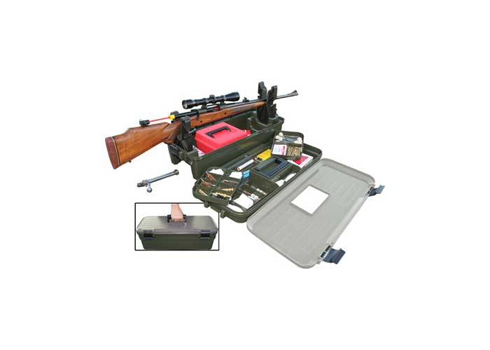 MTM Case-Gard Shooting Range Box, Green